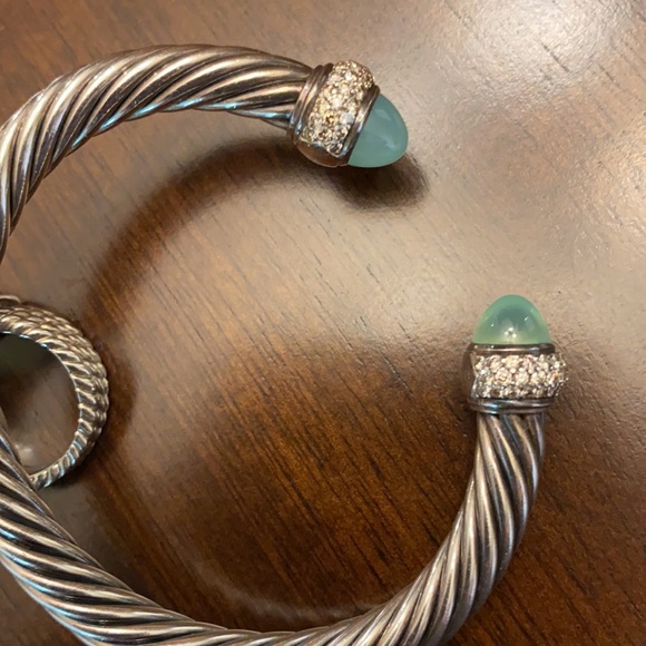 DAVID YURMAN ✨🩵HP🩵✨ 7mm Cable Cuff - Authentic - Picture 15 of 16